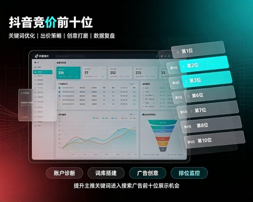 馆陶抖音搜索竞价